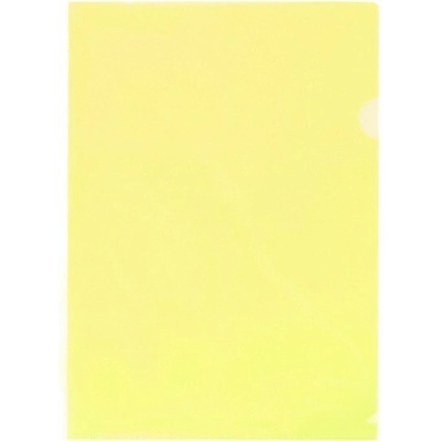 Auro Office - zakládací obal A4, 170 µm, PVC, žlutý, hladký - 10 ks