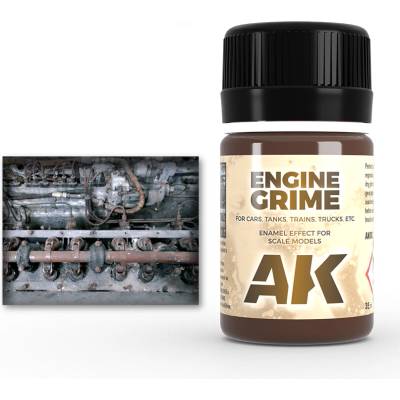 AK Interactive AK082 Engine grime 35 ml