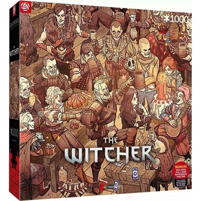 Good Loot The Witcher Birthday 1000 dílků