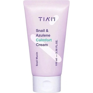 TIA'M Snail & Azulene Calmfort Cream - Успокояващ Крем за Лице 100ml