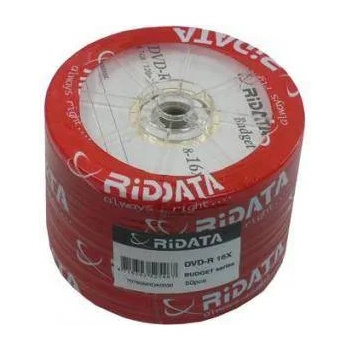 Ritek DVD-R Ridata 120min. /4, 7Gb 16X - 50 бр. във фолио