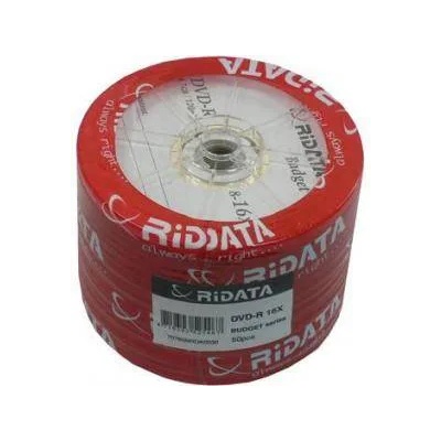 Ritek DVD-R Ridata 120min. /4, 7Gb 16X - 50 бр. във фолио