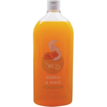 Sirios tekuté mydlo mlieko a med 1000 ml