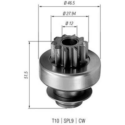 MAGNETI MARELLI Pastorek, startér 940113020227