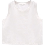 Jeanne Baret Дамски топ Jeanne Baret Women's Polynesia Sleeveless T-Shirt Top - B. Co Gesso / White - размер 44 (EU) (916-6700-0115)