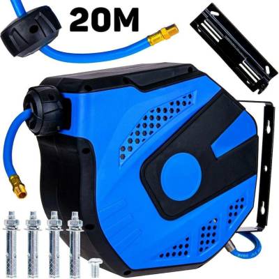 GEKO Naviják s pneumatickou hadicí 20m 8x12mm 61643 G03192