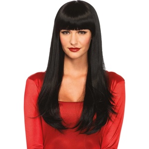 Leg Avenue Bangin Long Straight Wig A2733 Black