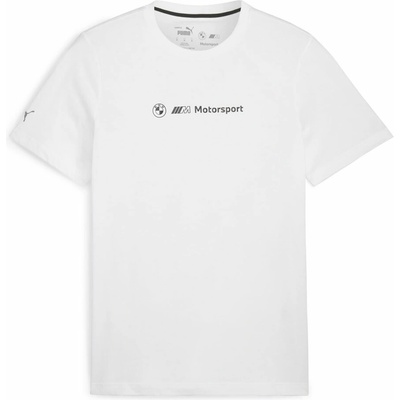 Puma pánske tričko BMW M MOTORSPORT MMS GRAPHIC TEE biela čierna