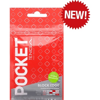 Image 1 of TENGA Джобен мастурбатор Tenga BLOCK EDGE