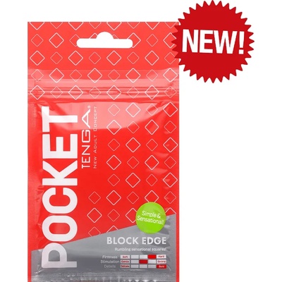 TENGA Джобен мастурбатор Tenga BLOCK EDGE