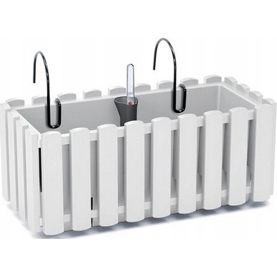 Prosperplast Květináč 38 x 18 x 16,2 cm plast bílý