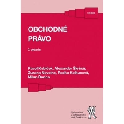 Obchodné právo, 3. vyd.