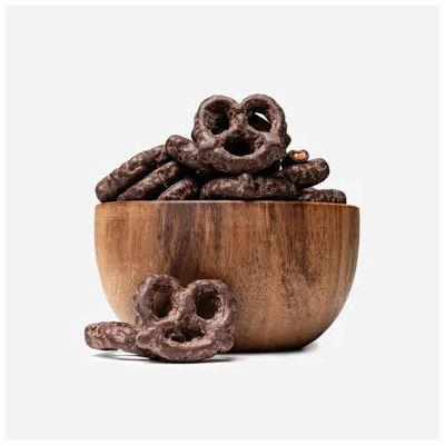 GRIZLY Bezlepkové preclíky v hořké čokoládě 250 g