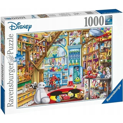 RAVENSBURGER Obchod s hračkami Disney-Pixar 1000 dílků
