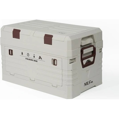 Nils Skládací box s víkem Camp NCB4003 50l šedý