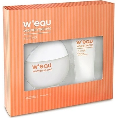 Women´Secret W´eau Sun EDT 100 ml + telové mlieko 100 ml pre ženy darčeková sada