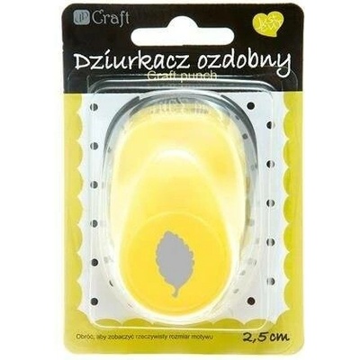 dpCraft Dekorační děrovačka 2,5cm – březový list (JCDZ-110-013)