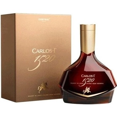 Carlos I 1520 Brandy de Jerez Solera Gran Reserva 41,1% 0,7 l (kartón)