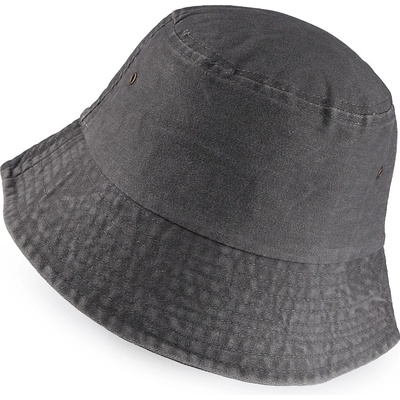 Bavlněný letní klobouk 3 šedá