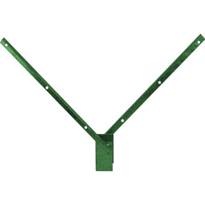 Bavolet 2-stranný; 60x60mm; Zelený