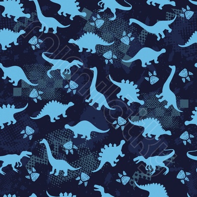 Softshell s beránkem modří dinosauři by MIMI