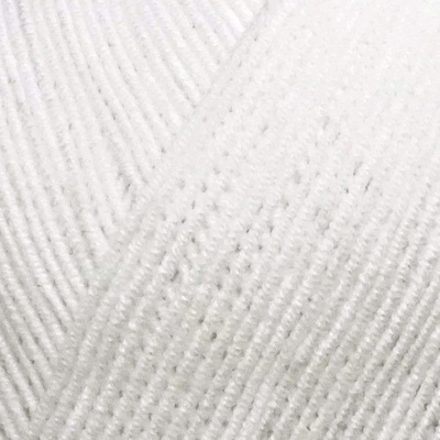 YarnArt Cotton Soft 62 bílá