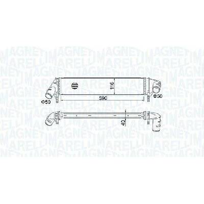 Chladič turba MAGNETI MARELLI 351319205260