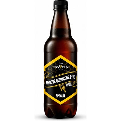 Elisa Medové pivo s originál medovinou 5,9% 1 l (pet)