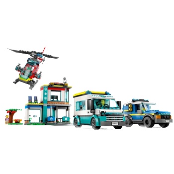 LEGO® City - Emergency Vehicles HQ (60371)