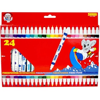 Sense Двустранни флумастeри - 24 бр (10308)