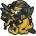 Brand Element Patch Octopus Yellow BE-1023