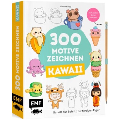 300 Motive zeichnen - Kawaii | Lise Herzog