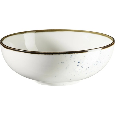 Mäser Miska Pintar White modré bodky 17 cm