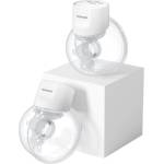 Momcozy Двойна електрическа помпа за кърма Momcozy - S12 Pro, Hands-free, White (BP167-WH00BA-A) - baby