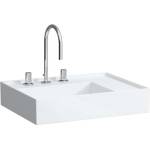 Laufen Kartell - Умивалник 60x46 см, с 3 отвора за смесител, SaphirKeramik, с LCC, бял H8103344001581 (H8103344001581)