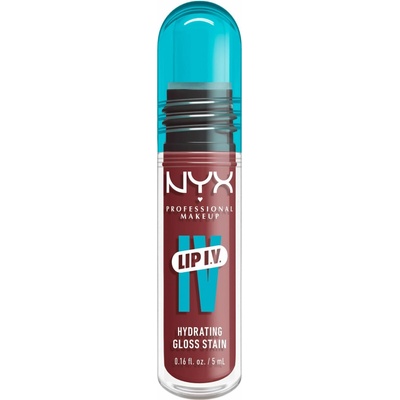 NYX Professional Makeup Lip IV dlhotrvajúci lesk na pery s hydratačným účinkom 02 hydra honey 5 ml