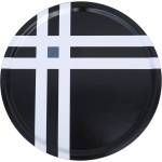 Born in Sweden Поднос за сервиране Cross Thick 46 см черен (7340306)