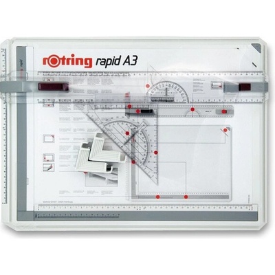 Rotring Rapid A3 a kufřík College - rýsovací deska S0232980