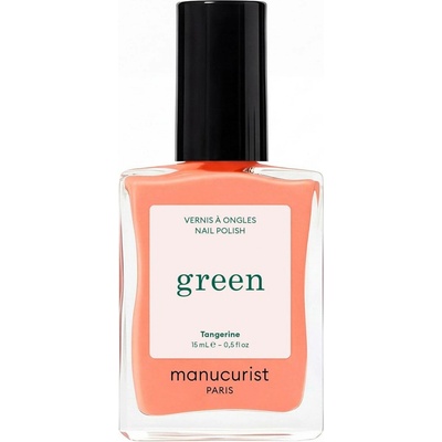 Manucurist Green schnoucí lak na nehty - Tangerine (15 ml) - neonově světle oranžový odstín