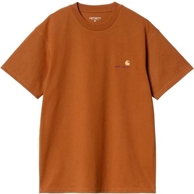 Carhartt WIP American Script S/S oranžová