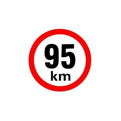 Označení rychlosti 95km, nereflexní (pr.200mm) 1440G