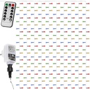 Voltronic Vianočný záves 6 x 3 m 600 LED farebný