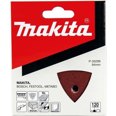 Brusný papír na dřevo (dlouhá životnost) Makita P-33299