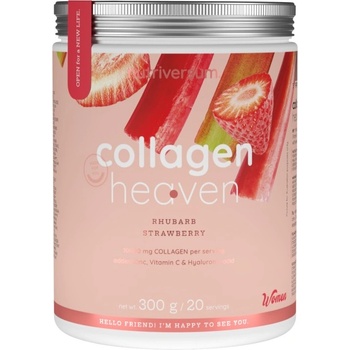Nutriversum Collagen Heaven | added Zinc, Vitamin C and Hyaluronic Acid [300 грама] Ягода с ревен