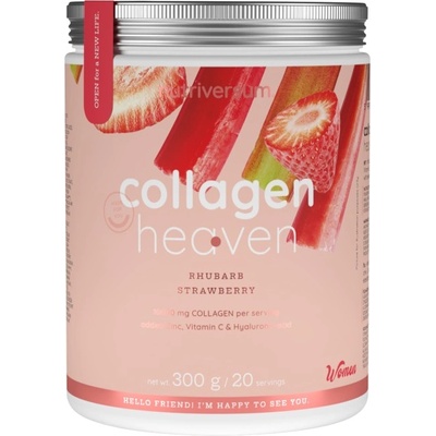 Nutriversum Collagen Heaven | added Zinc, Vitamin C and Hyaluronic Acid [300 грама] Ягода с ревен