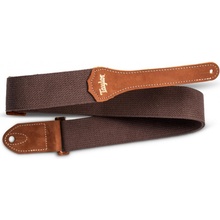 Taylor GS Mini Cotton Strap Amber Buckle Chocolate Brown