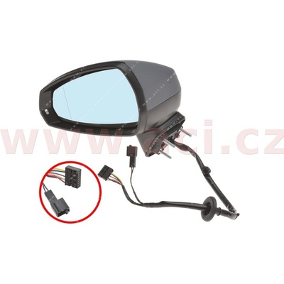 Vonkajšie zrkadlo VAN WEZEL 0335807 0335807