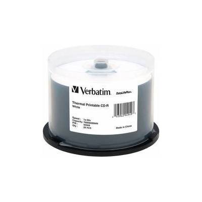 Verbatim CD-R, 700 MB, 52x, с бяло покритие за мастиленоструен печат, 50 броя в шпиндел, office1_2065100011