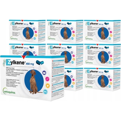 Vetoquinol Zylkene 450 mg pro velké psy 15-60 kg 10 kapslí