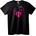 NOONEBRAND Тениска Нейната борба е наша - 6XL, Black